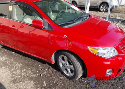 2013 Toyota Corolla Le из США, поврежденный, VIN 2T1BU4EE4DC011085